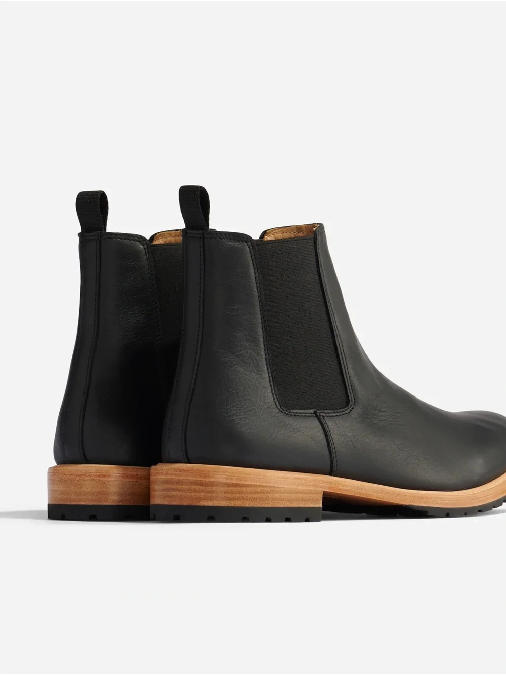 NISOLO Marco Everyday Chelsea Boot Men's Black Size 10.5